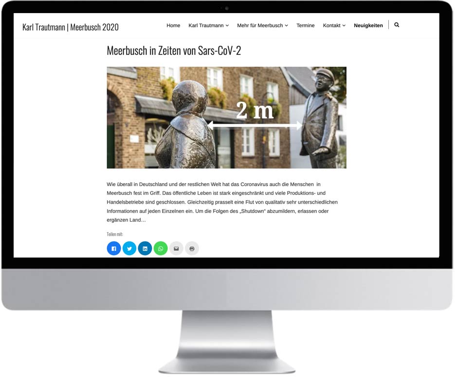 Website Karl Trautmann