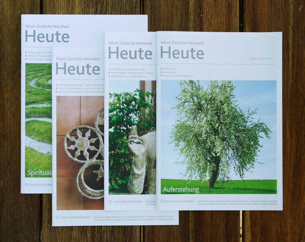 West-Östliche Weisheit HEUTE – Gestaltung von Jägerfeld Kommunikation