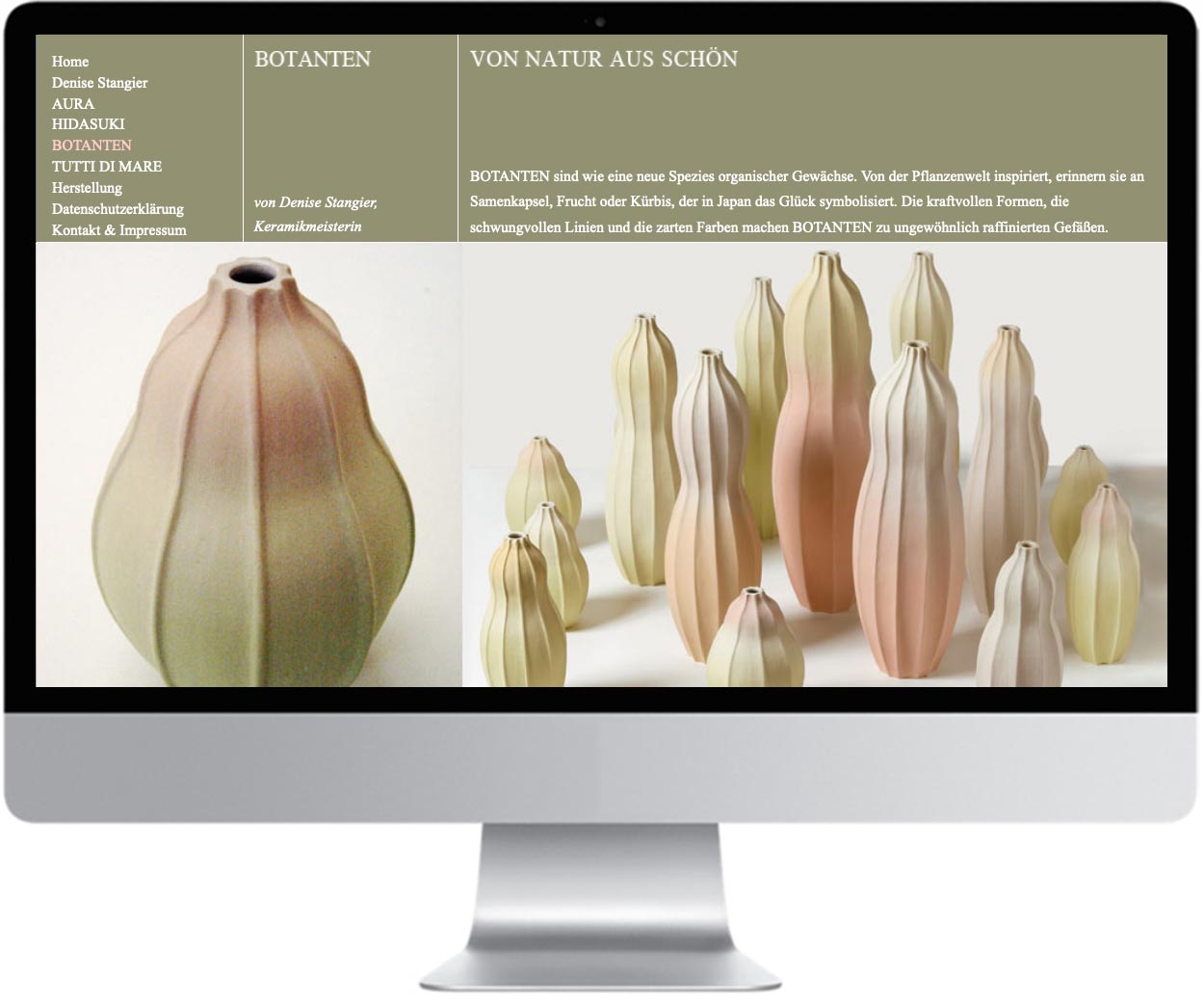 website denise stangier keramik