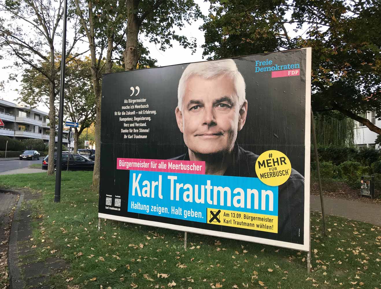 wahlplakat karl trautmann