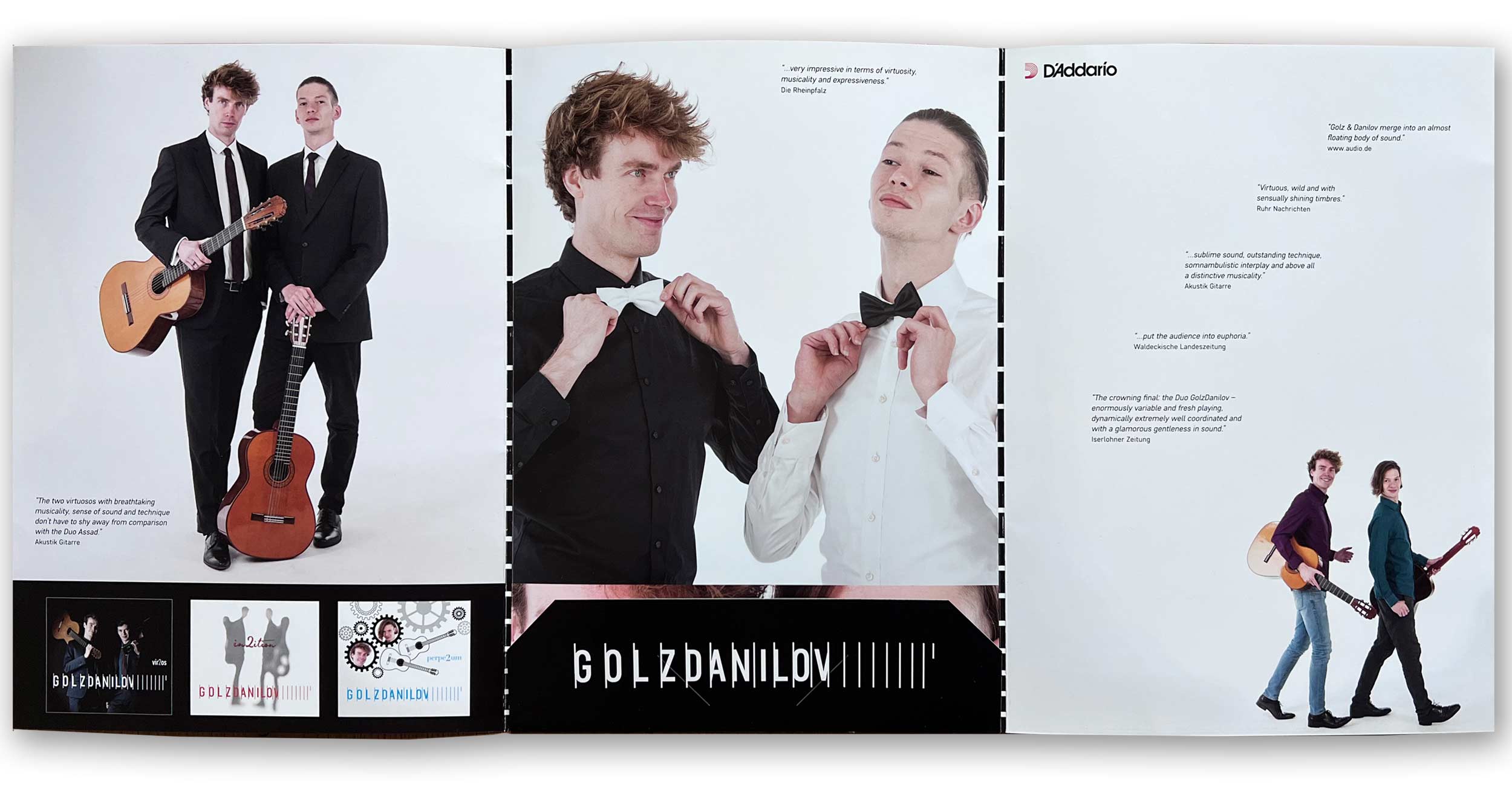 Gitarrenduo GolzDanilov Pressemappe