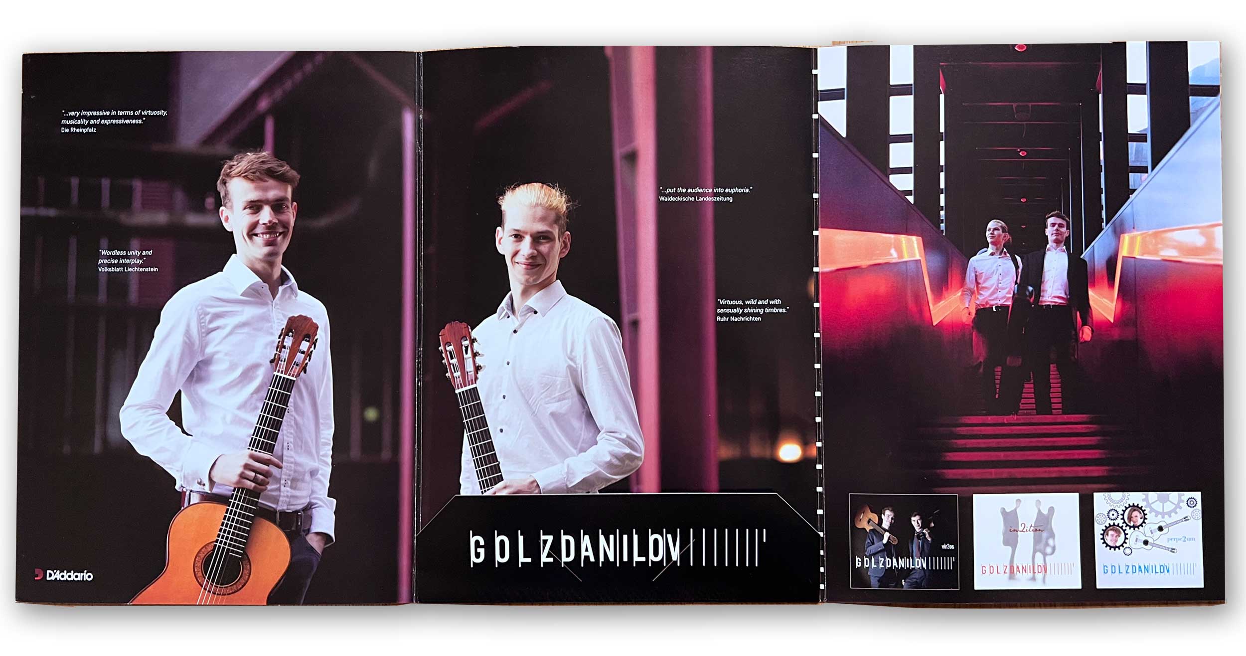Gitarrenduo GolzDanilov Pressemappe